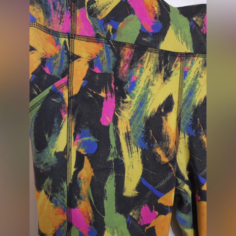 Lululemon•Invigorate High-Rise Tight 25"•Undertone Multi Rainbow•LIKE NEW•10 - Picture 11 of 16